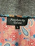Feathers 100% Modal Teal 3/4 Sleeve Blouse Size S - photo 7