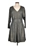 Guess Metallic Gray Casual Dress Size 12 - photo 1