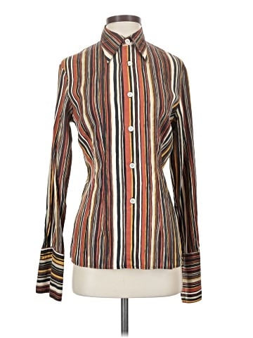 Equipment Long Sleeve Blouse (view 1)