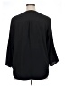 Maurices 100% Polyester Black 3/4 Sleeve Blouse Size XL - photo 2