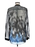Elie Tahari 100% Polyester Color Block Blue Long Sleeve Blouse Size M - photo 2