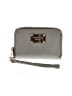 MICHAEL Michael Kors Gray Leather Wristlet One size - photo 1