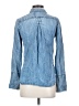 Bella Dahl 100% Tencel Blue Long Sleeve Button-Down Shirt Size XS - photo 2