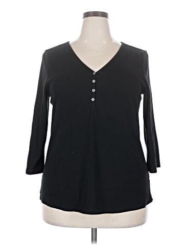 Old Navy 3/4 Sleeve T-Shirt (view 1)