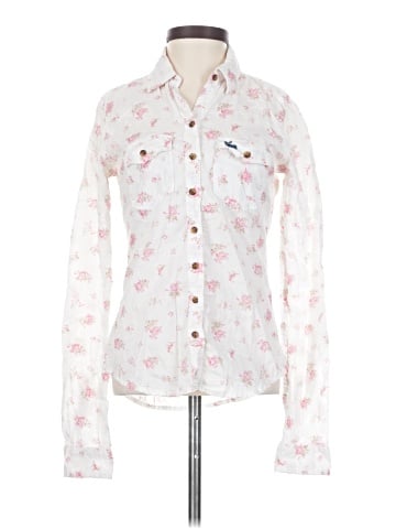 Abercrombie & Fitch Long Sleeve Blouse (view 1)