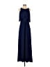 BCBGMAXAZRIA 100% Polyester Blue Casual Dress Size XS - photo 1