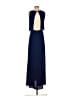 BCBGMAXAZRIA 100% Polyester Blue Casual Dress Size XS - photo 2