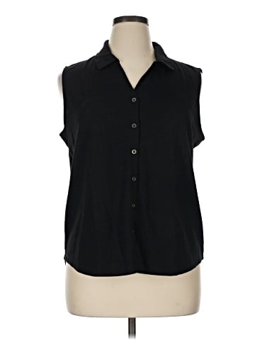 Jane and Delancey Sleeveless Blouse (view 1)