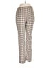 Who What Wear Plaid Ivory Casual Pants Size 10 - photo 1