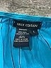 Max Edition 100% Linen Teal Short Sleeve Blouse Size L - photo 7