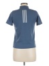 Adidas 100% Polyester Blue Short Sleeve Top Size M - photo 2