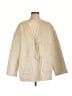Assorted Brands Solid Ivory Coat Size L - photo 1