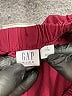Gap Kids 100% Cotton Solid Burgundy Casual Pants Size 10 - photo 3