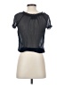 Gilly Hicks Black Short Sleeve Blouse Size S - photo 2