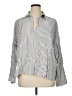 Max Studio Silver Long Sleeve Polo Size XL - photo 1