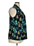 Relativity Blue Sleeveless Blouse Size XL - photo 4