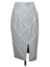 Express Argyle Gray Casual Skirt Size 4 - photo 2