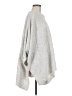 World Market 100% Polyester Gray Poncho One size - photo 4