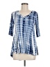Laurel Blue 3/4 Sleeve Top Size M - photo 1