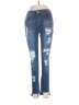 Seven7 Hearts Blue Jeans Size 4 - photo 1