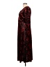 Chaus Black Burgundy Cocktail Dress Size L - photo 5