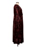 Chaus Black Burgundy Cocktail Dress Size L - photo 4