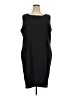 Cato Solid Black Cocktail Dress Size 22W - photo 1