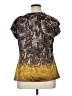 The Limited Brown Short Sleeve Blouse Size XL - photo 2
