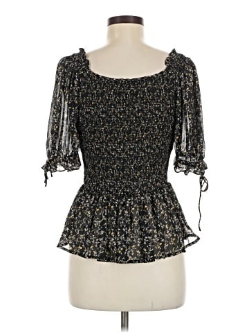 Skies Are Blue 3/4 Sleeve Blouse (view 2)