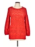 Talbots Hearts Red Pullover Sweater Size L - photo 1