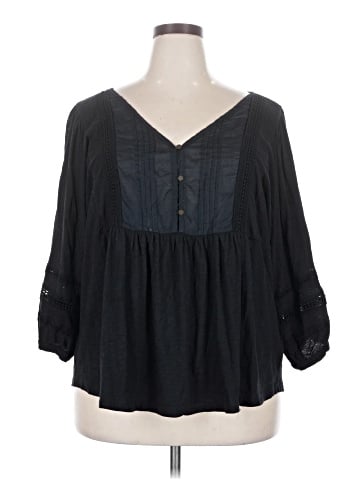 By Anthropologie 3/4 Sleeve Blouse (view 1)