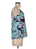 Lilly Pulitzer 100% Polyester Teal Sleeveless Blouse Size XS - photo 4