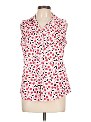 Talbots Sleeveless Button-Down Shirt (view 1)