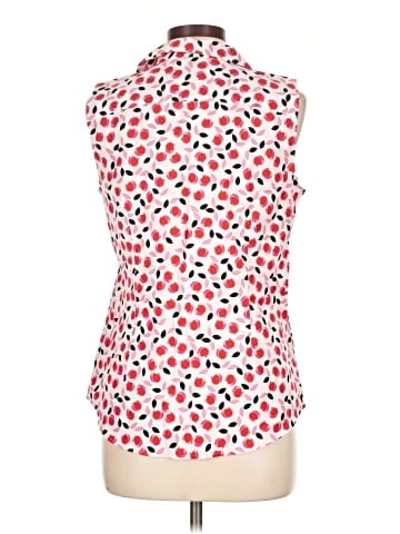 Talbots Sleeveless Button-Down Shirt (view 2)