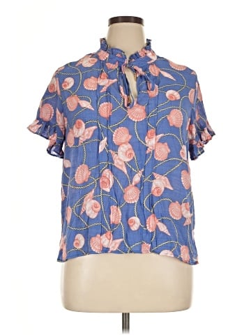 Counterparts Short Sleeve Blouse (view 1)