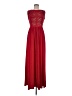 R&M Richards Red Cocktail Dress Size 6 - photo 1