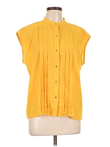 Ann Taylor Short Sleeve Blouse (view 1)