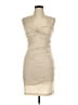 C. Luce Tan Ivory Casual Dress Size L - photo 1