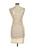 C. Luce Tan Ivory Casual Dress Size L - photo 2