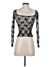 Elodie Black Long Sleeve Top Size XS - photo 2