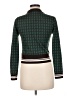 Zara Houndstooth Green Pullover Sweater Size M - photo 2