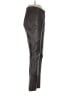 Phase Eight 100% Leather Black Brown Leather Pants Size 10 - photo 4