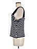 Ann Taylor 100% Cotton Blue Sleeveless Top Size M - photo 5