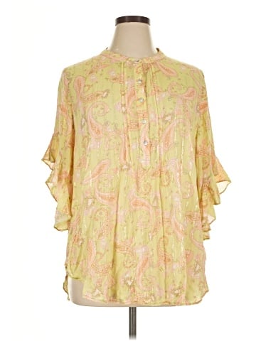 Ruby Rd. 3/4 Sleeve Blouse (view 1)