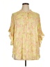 Ruby Rd. Yellow 3/4 Sleeve Blouse Size 1X - photo 1