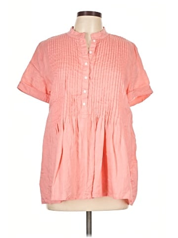 Island Company Short Sleeve Blouse (view 1)