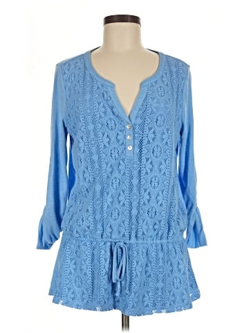 Style&Co 3/4 Sleeve Blouse (view 1)