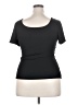 Shein Black Short Sleeve Top Size 2X - photo 2