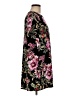 Apt. 9 Floral Black Casual Dress Size M - photo 4