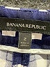 Banana Republic Checkered-gingham Blue Casual Pants Size 2 - photo 7